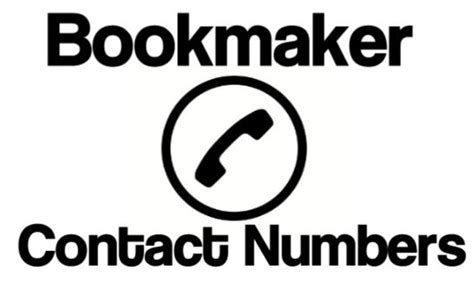 telephone bookmaker|bookmaker phone number.